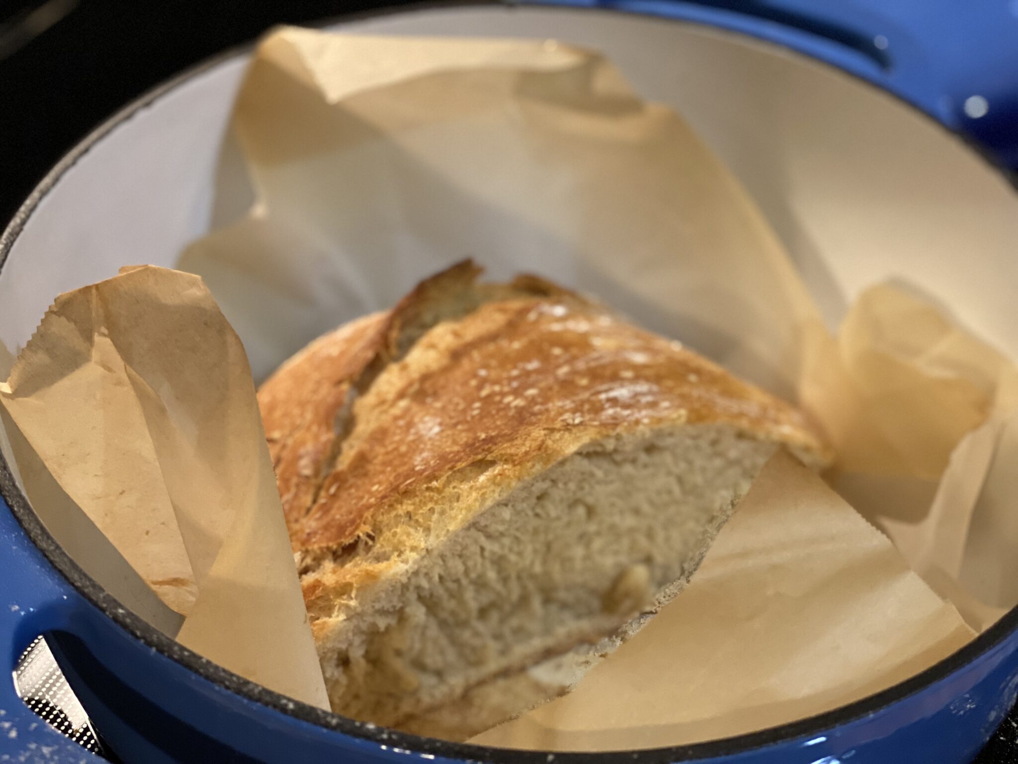 No Knead Dutch Oven Bread – Our Wandering Family